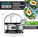 Arendo Sevencook Eierkocher 400 W – Edelstahl Design - 1-7 Eier - Egg Cooker - EIN/AUS-Schalter – 3 Härtegrade wählbar - Warmhaltefunktion - Signalton - BPA-frei - silber
