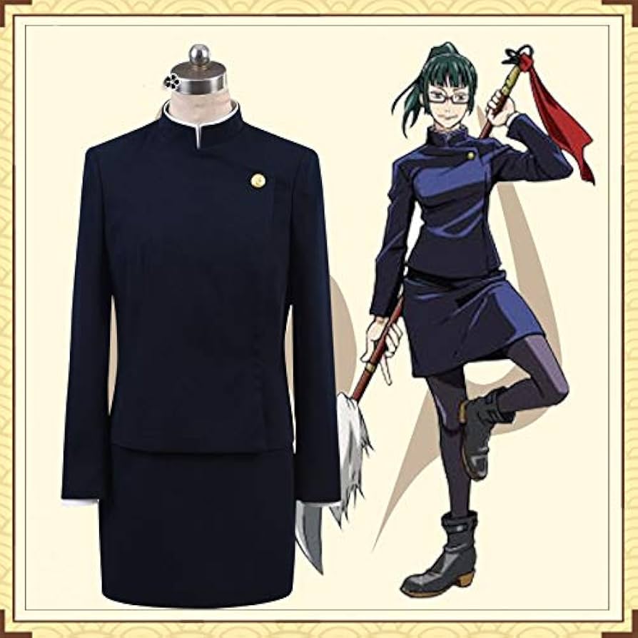 Amazon | 呪術廻戦 禅院 真希（ぜんいん まき） コスプレ衣装