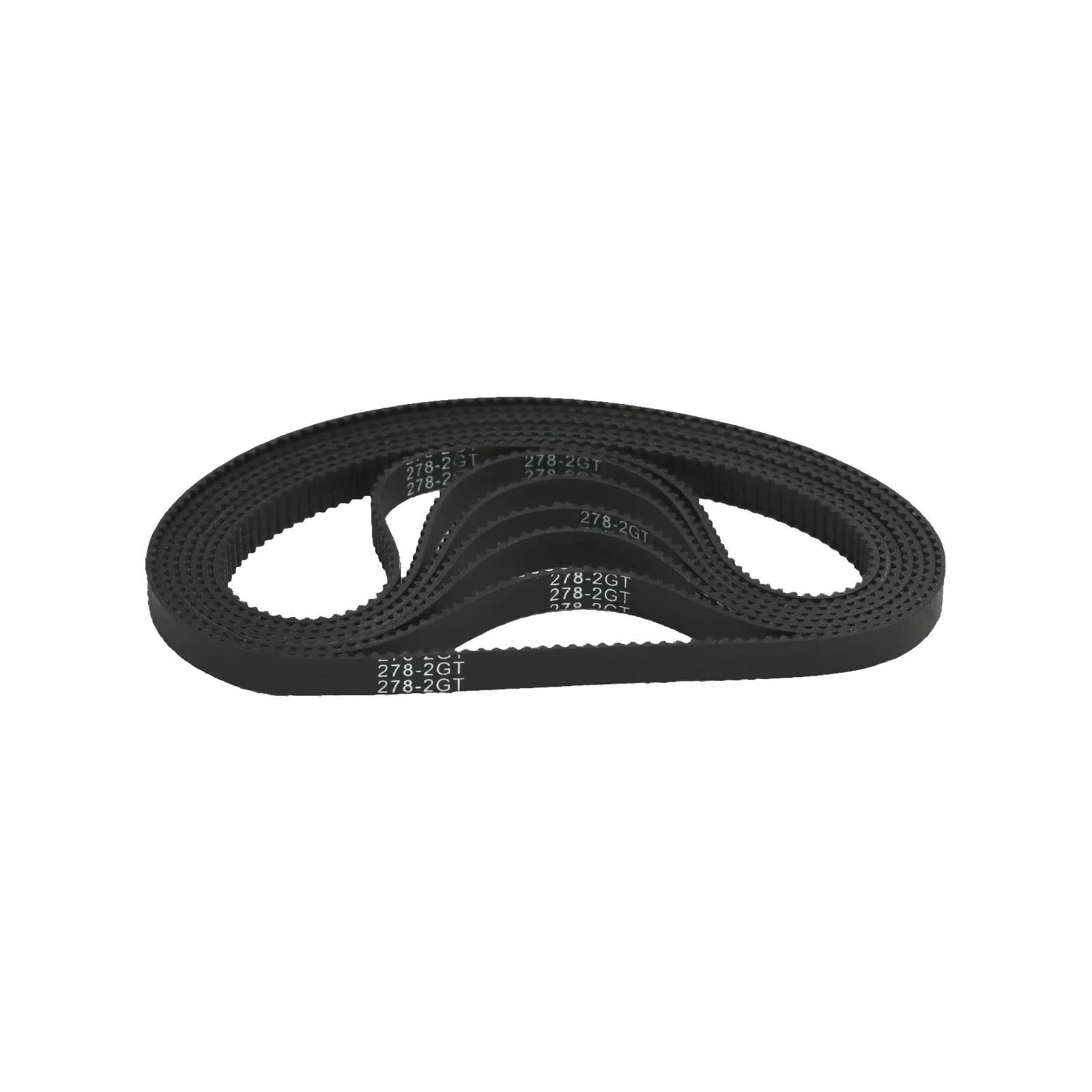 Correa 2GT de bucle cerrado 278mm para solucionar el ghosting y las ondas en impresiones 3D de caucho