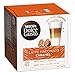 Nescafé Dolce Gusto Latte Macchiato Caramel - Café Gourmand - 96 Capsules (Pack de 6 boîtes x 16)
