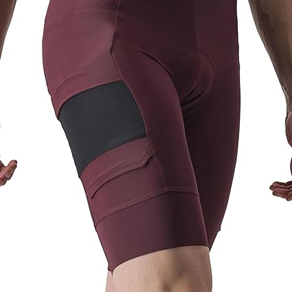 CASTELLI Men's Unlimited Cargo Bibshort Deep Bordeaux