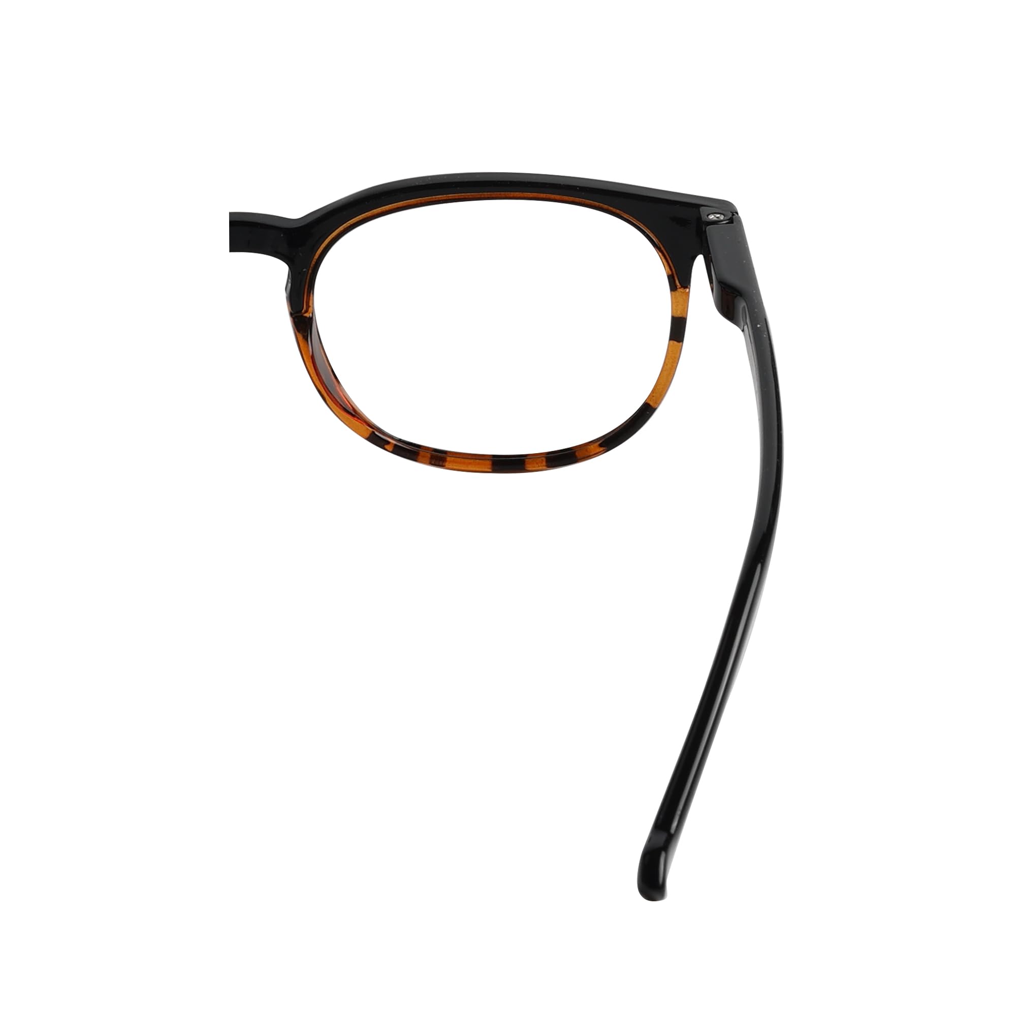Eyekepper (Must Buy Both Eye) Black/Tortoise-Right Eye +1.25 Reading Glasses Different Strength Each Eye Retro Readers