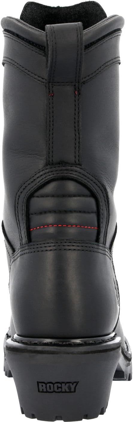 ROCKY Code Red Logger Fire Boot
