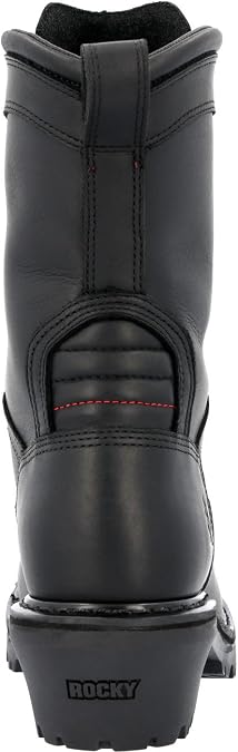 ROCKY Code Red Logger Fire Boot