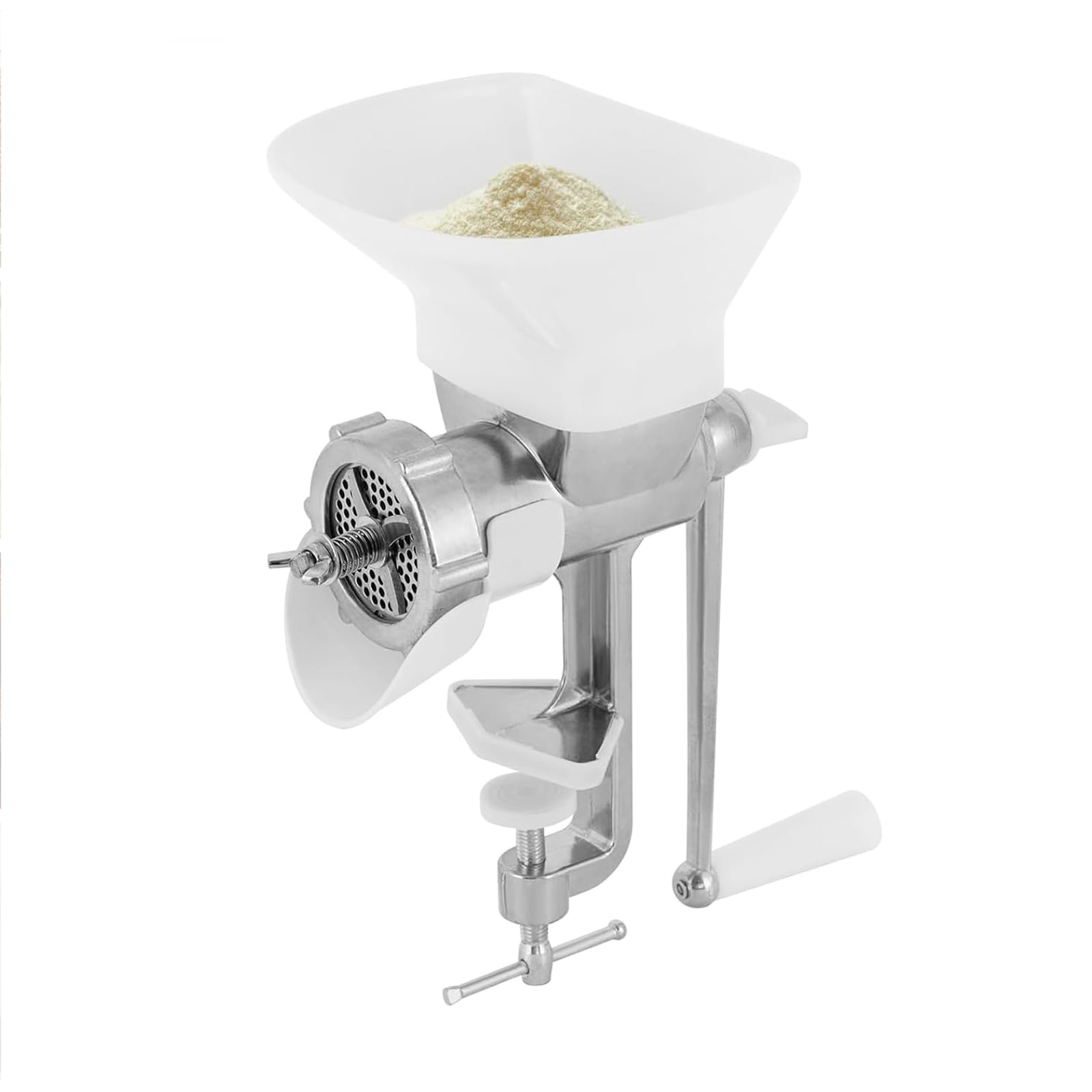 Máquina de pellets de alimentación animal, máquina manual de pellets con placas de 1,5 a 10 mm para aves de corral, peces, granulador de alimentación de pájaros