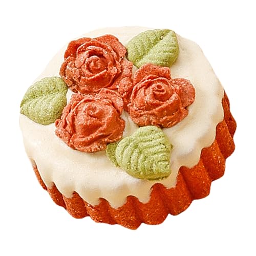 Giocattolo Di Criceto A Forma Di Torta - Cura Dei Denti Di Coniglio, Giocattolo Naturale Per La Dentizione Di Roditori | Forniture Organiche Per Accessori Per Porcini D'India Per La Cura