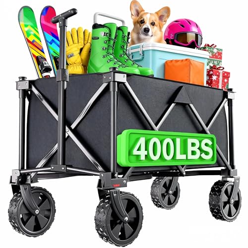 BEAU JARDIN Lightweight Foldable Wagon