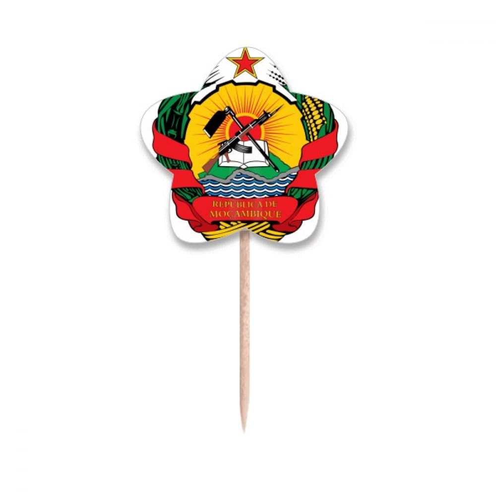Cure-dents Mozambique pour réussir votre décoration de cupcake