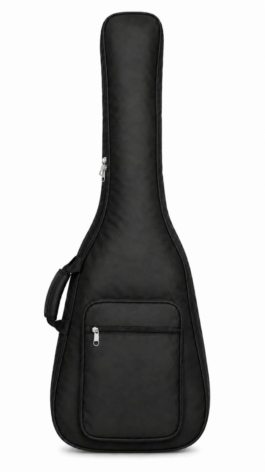 Premium Waterproof 41 Inch Acoustic Guitar Gig Bag | Padded Soft Guitar Case with Dual Adjustable Backpack Straps, Large Accessory Pocket, Heavy-Duty Zippers & Carry Handle | Black-image-15