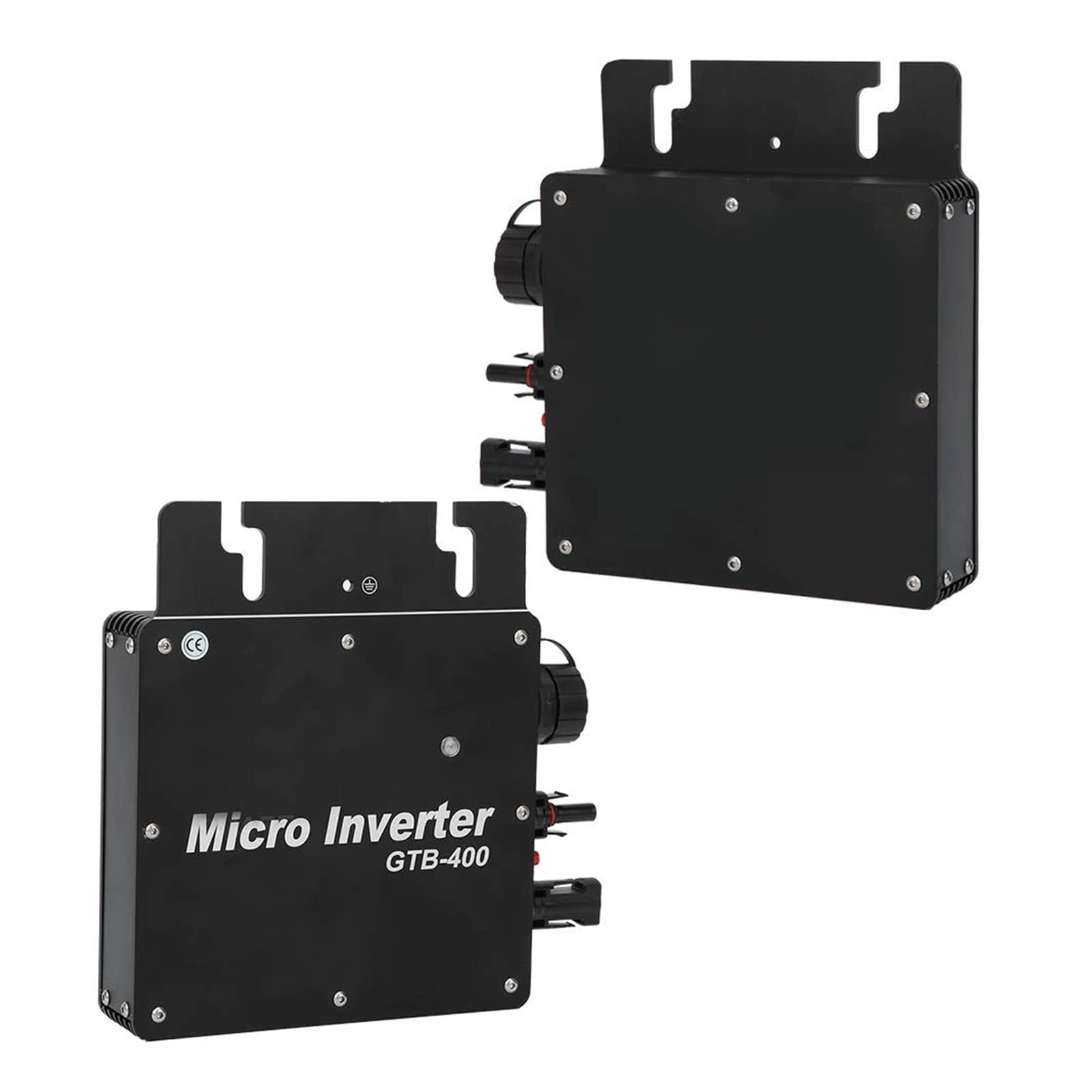 Falowniki sieciowe Micro Inverter 400 W, GTB-400 Solar Power Mains Inverter Mikroinwerter MPPT Pure Sine Waving (AC210-230) Mały system zasilania energią słoneczną do użytku