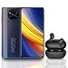 Produktbild Xiaomi Poco X3 PRO Smartphone + Bluetooth Kopfhörer (6,67"), 6GB+128GB, FHD+ LCD DotDisplay 120Hz, 48MP Quad-Rückkamera, 20MP Frontkamera, Dual-SIM, Android 11-Phantom Black