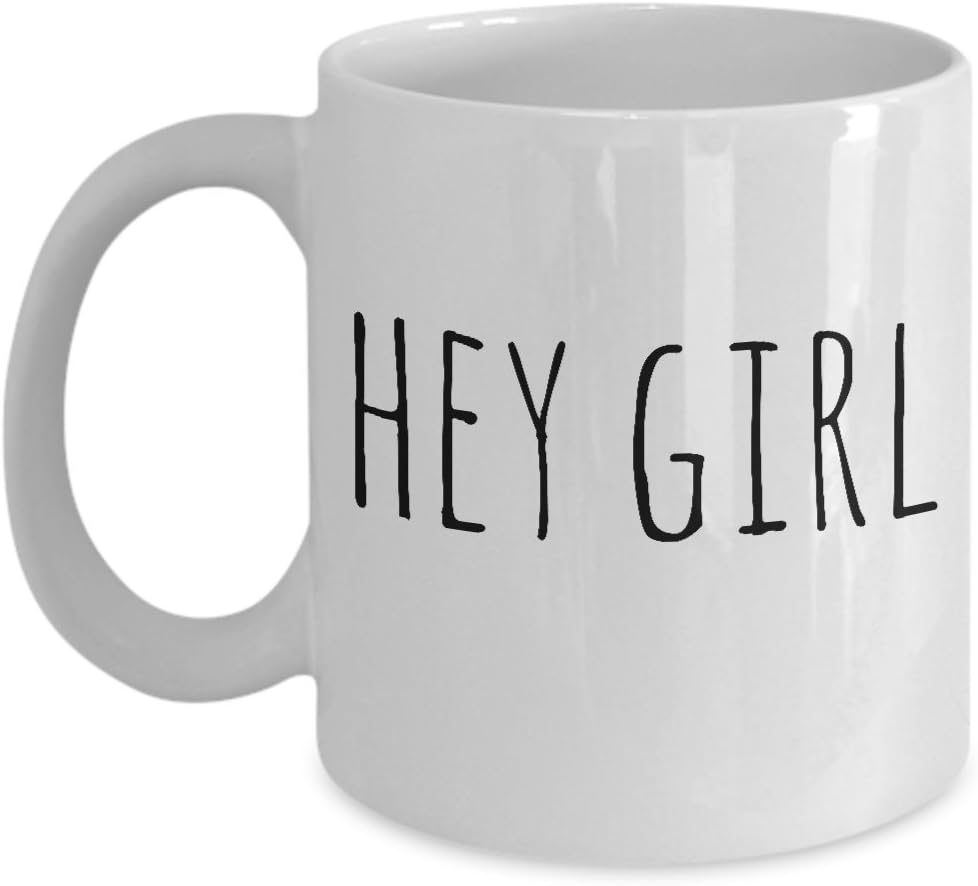 Be Strong Kind Hope Joy Love Peace Faith Grace Courage Trust Ellen Rachel Hey Girl Mug Unique Coffee Gift For Her