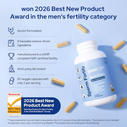 Premom Sperm Fortify Fertility Supplement