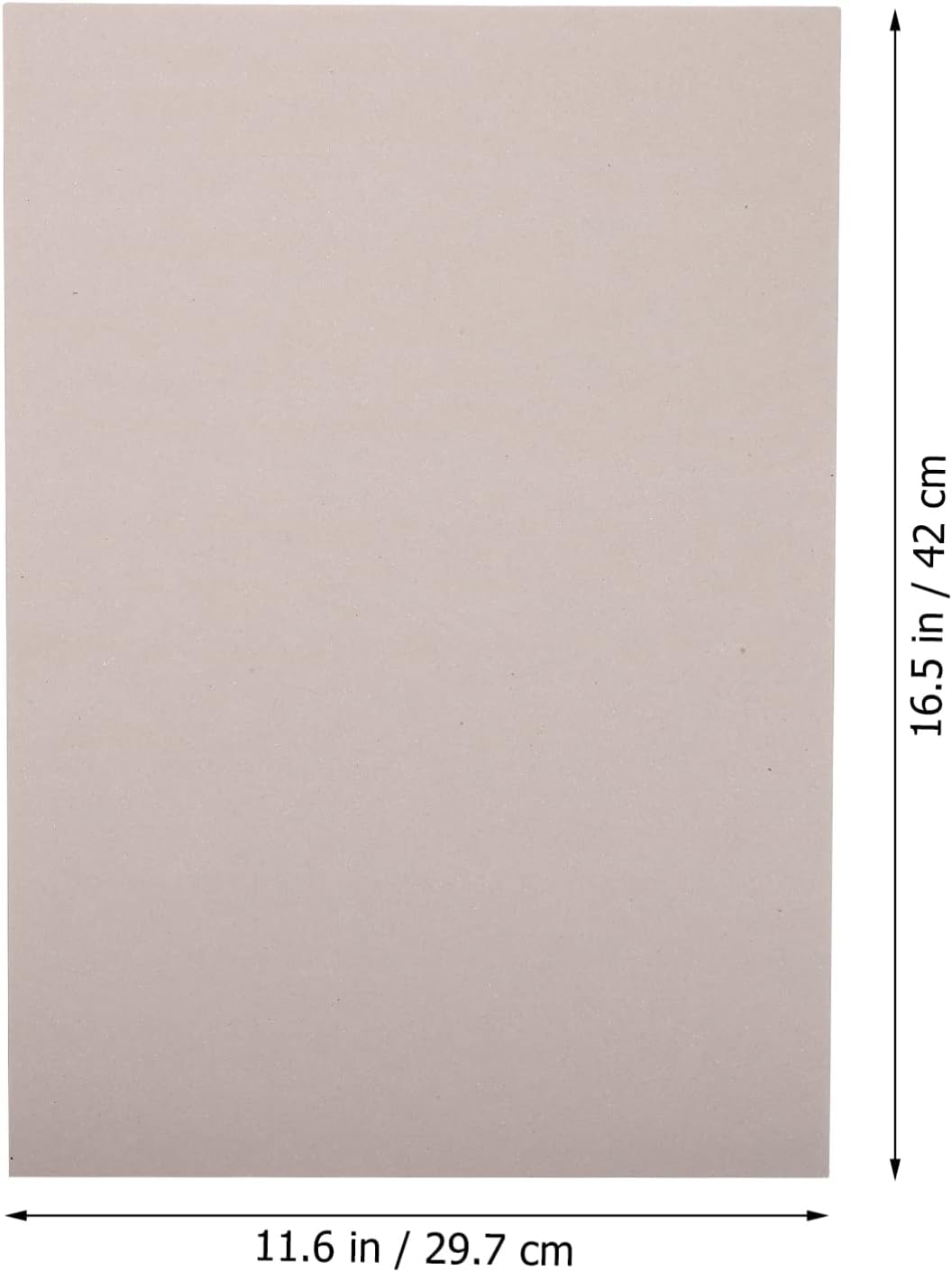 DECORNIJIA 5Pcs Thickened Double Sided DIY Paperboard Durable Cardboard for Arts Crafts for Modeling School Projects and Creative Activities