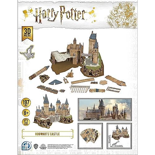 CubicFun | Harry Potter Hogwarts Schloss | Bauspiel | 3D Puzzle | 197 Teile | ab 8 Jahren | 60 Minuten – Ansicht 6