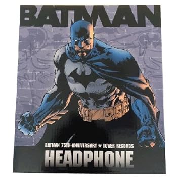 ヘッドホン BATMAN 75TH ANNIVERSARY HEADPHONE Amazon.co.jp: 【コラボ グッズ】Batman 75th Anniversary×Tower