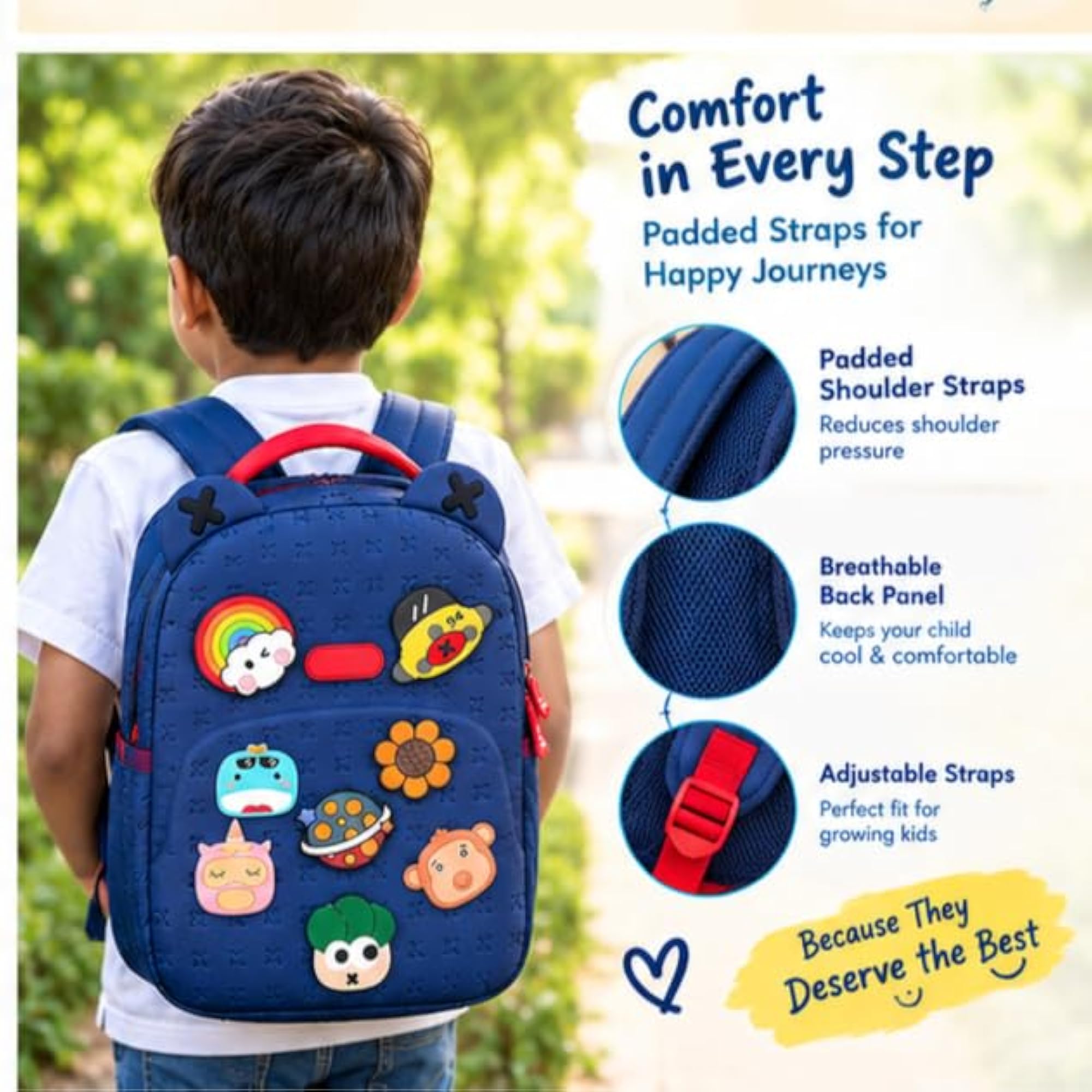EVA School Backpack for Boys & Girls