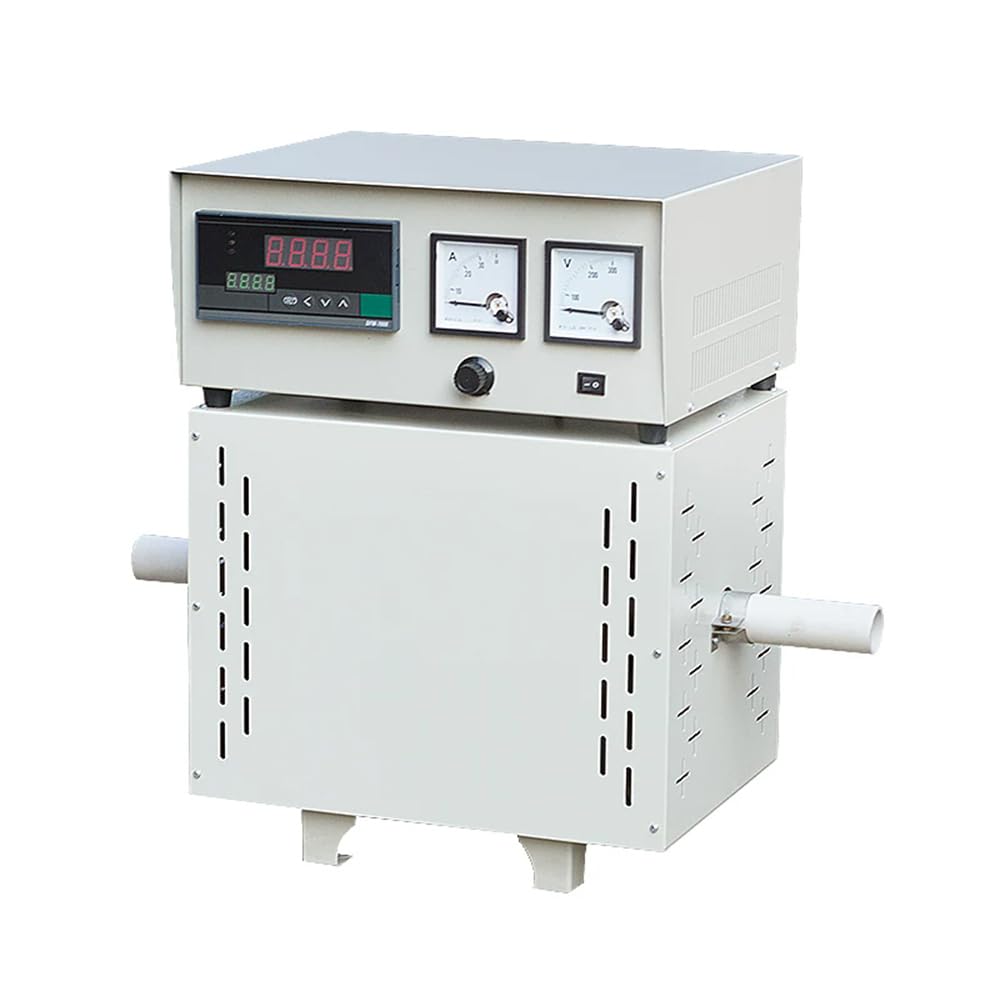 Horno Tubular de 1300 ℃ con Controlador PID, Horno eléctrico de Laboratorio de Acero Laminado en frío de Alta Temperatura de 2 kW para sinterización de cerámica