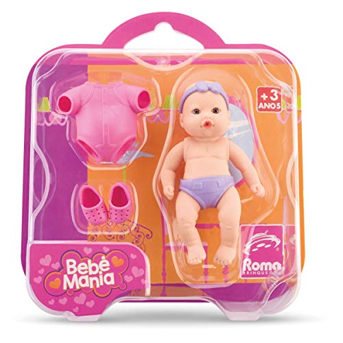 Boneca Bebê Mania Roma Jensen Branca