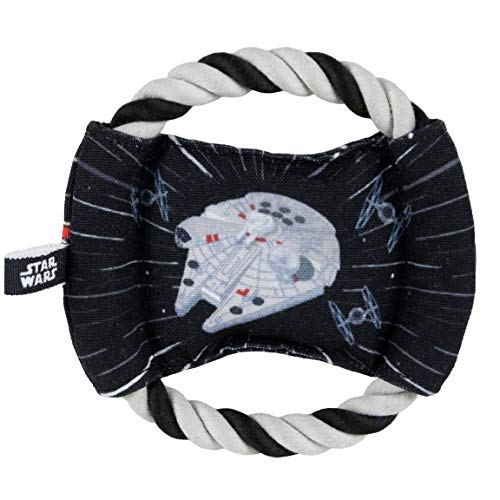 CERDÁ Life's Little Moments - for Fan Pets | Star Wars Hundespielzeug Seil Beißring - Offizielle Star Wars Lizenz