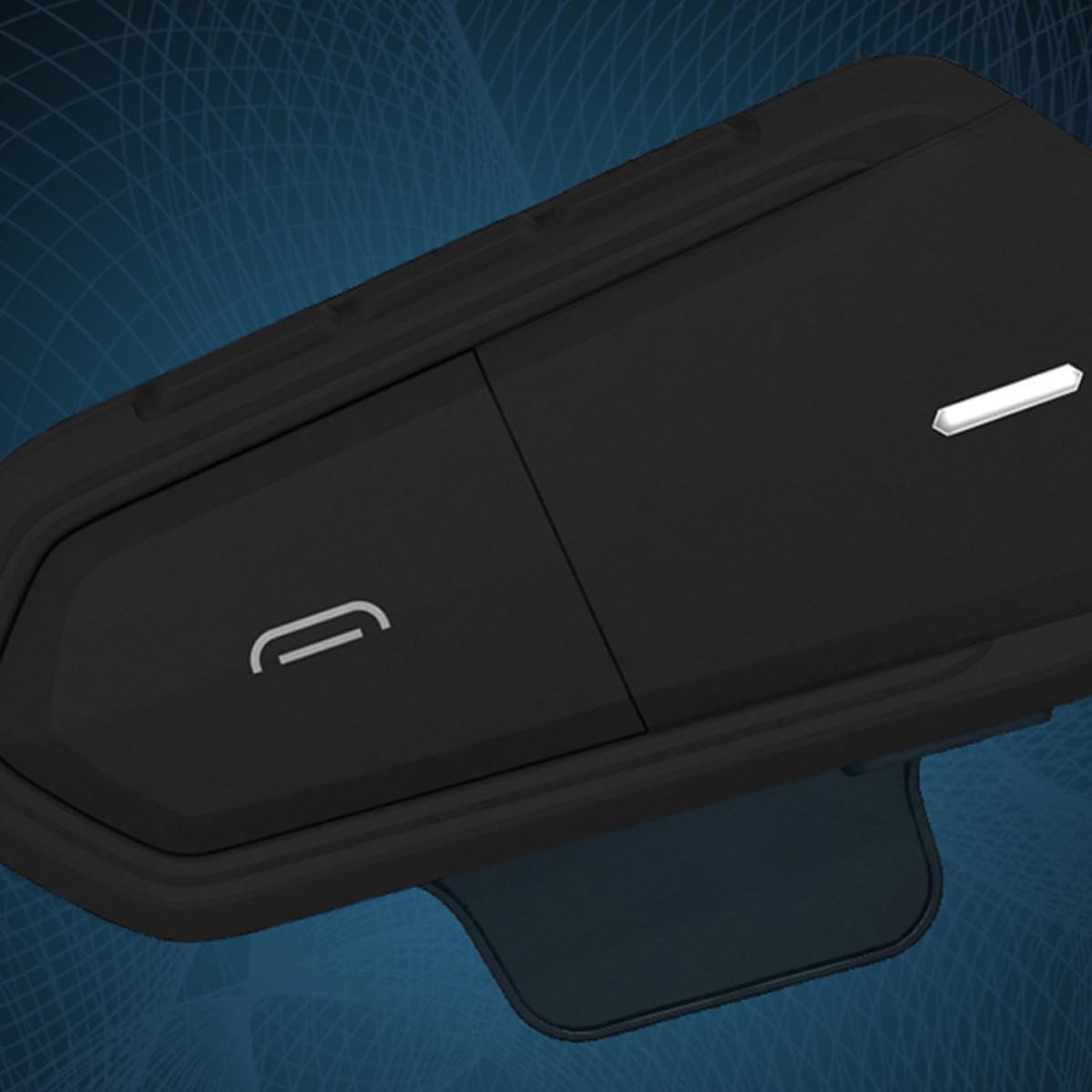 TOPBATHY Casque Audio BT Moto, Écouteur Étanche, Réponse en Temps Réel