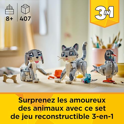 Lego Creator 3 en 1 Le Chat Joueur 31163 Lego La Boite - vue 3