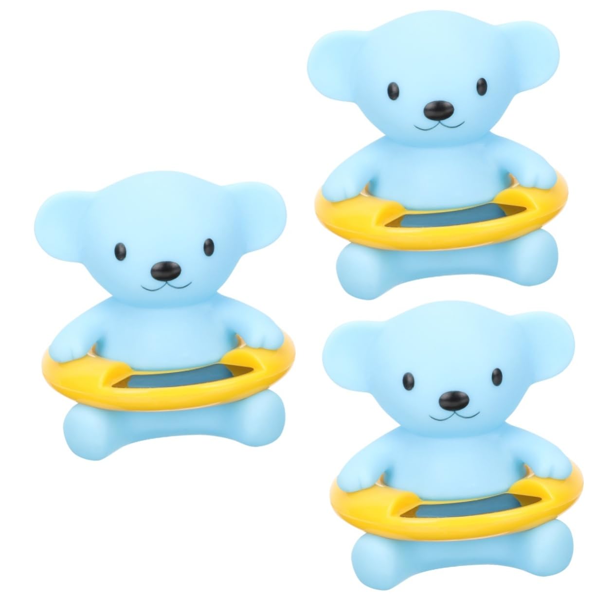 Mipcase 3pezzi Termometro Per Bagnetto e Piscina Monitoraggio Per Ragazza e Ragazza Design Galleggiante Display Lcd Misurazione Precisa Della Temperatura Per La