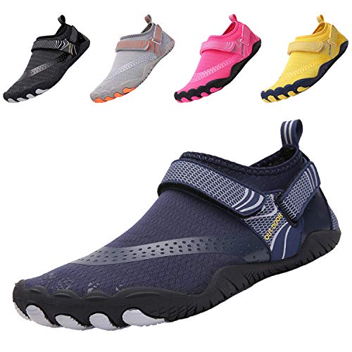 Funmoon Zapatos De Agua Descalzos Para Hombre Y Mujer, Zapatos Acuáticos De Secado Rápido, Zapatos De Natación Unisex Para Hombres, Playa, Buceo, Surf, Canotaje, Esnórquel, Blue, 39 Eu Funmoon Zapatos De Agua Descalzos Para Hombre Y Mujer, Zapatos Acuáticos De Secado Rápido, Zapatos De Natación Unisex Para Hombres, Playa, Buceo, Surf, Canotaje, Esnórquel, Blue, 39 Eu