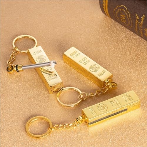 Encendedor Permanente en Forma de Barra de Oro miniatura 5
