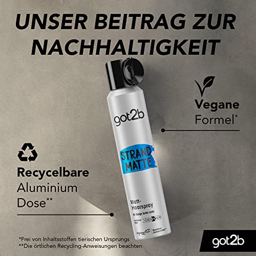 Got2B Strand Matte Haarspray 100 ml für mattes Haarstyling