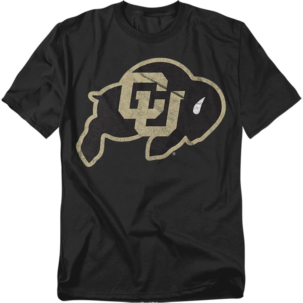 Official Collegiate Primary Distressed Logo Unisex for Men & Women Short Sleeve T Shirt Collection