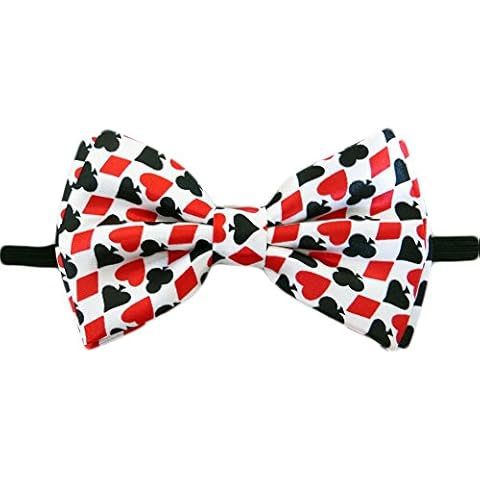 Noeud papillon Novelty blanc Cover