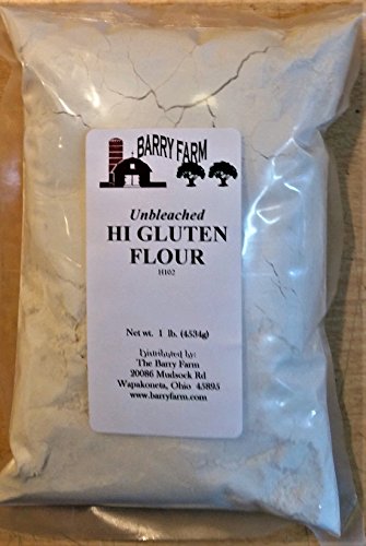 Amazon Com Unbleached High Gluten Flour 1 Lb Wheat Flours And Meals Grocery Gourmet Food