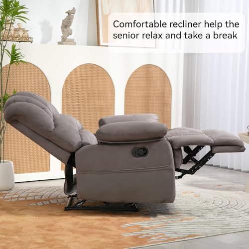 Sillón Plegable Sofá reclinable piel PU miniatura 5