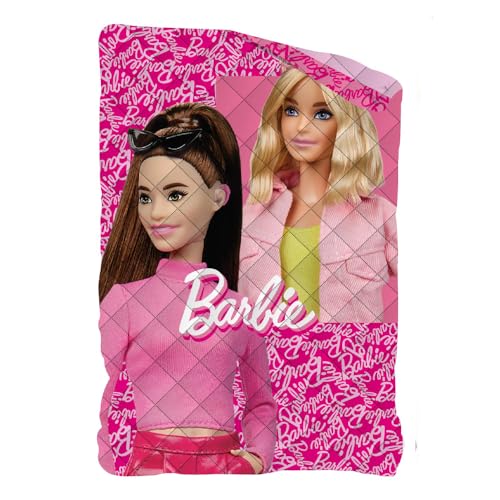 Moda Egidio Trapunta Piumone Invernale Letto Singolo Personaggi Disney Double Face (BARBIE)