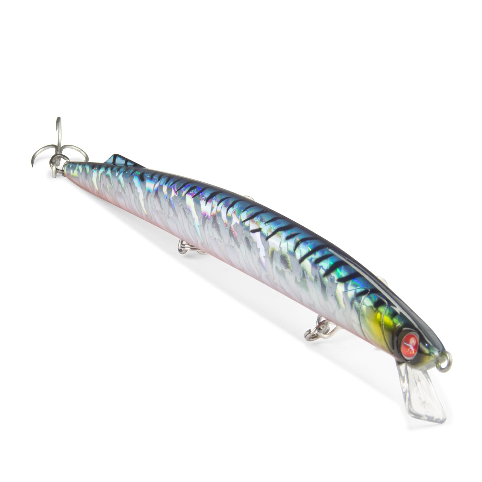 Seaspin Mommotti 220 – Esca Artificiale per la Pesca a Spinning, Long Jerk Minnow Sinking 220 mm 56 g – Armatura Passante, Ancorette BKK 4X Strong – Nuoto Potente, Lanci Lunghissimi