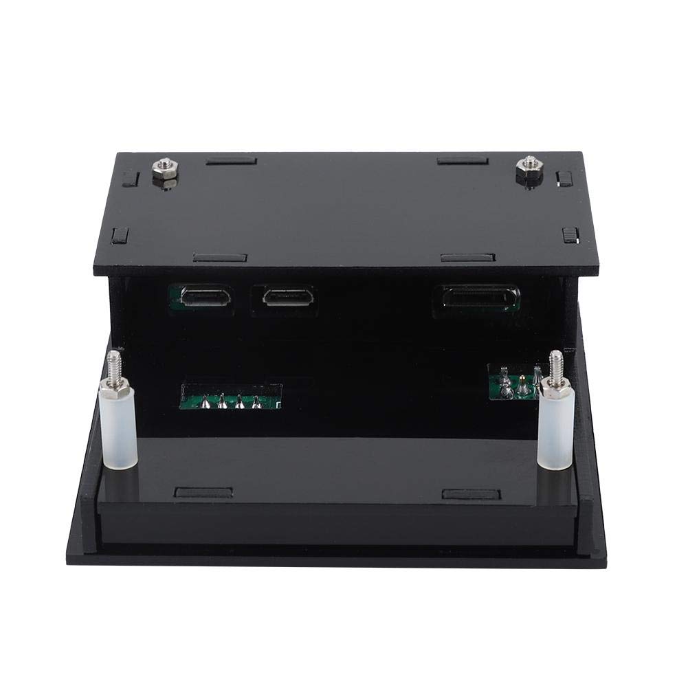 USB Kit de Caja de Antena con Módulo Hotspot Dúplex con Screnn para MMDVM Raspberry Pi DIY OLED(Negro)