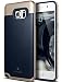 Galaxy Note 5 Case, Caseology [Envoy Series] Classic Rich Texture Leather [Leather Navy Blue] [Luxury Slim] for Samsung Galaxy Note 5