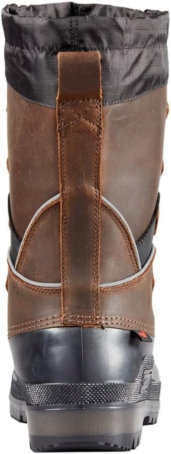 Baffin Men's MOUNTAIN Warm Waterproof Moisture-Wicking Slip-On Style Full Grain Leather Upper Snow Boots | Arctic Rated