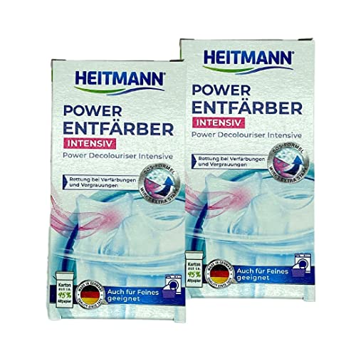Heitmann 3105 Power - Decolorante extra fuerte, 2 x 250 g