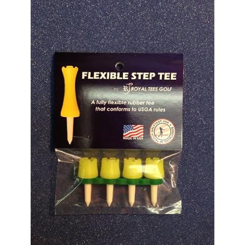 Royaltees R4 1/2" Pack, Flexible Golf Tees (Yellow) Cover