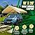 Caravan Canopy Mega Domain Carport with Waterproof Polyethylene Top, Durable Steel Frame, Compression Lock, and Easy Assembly, 10 by 20 Feet, Tan