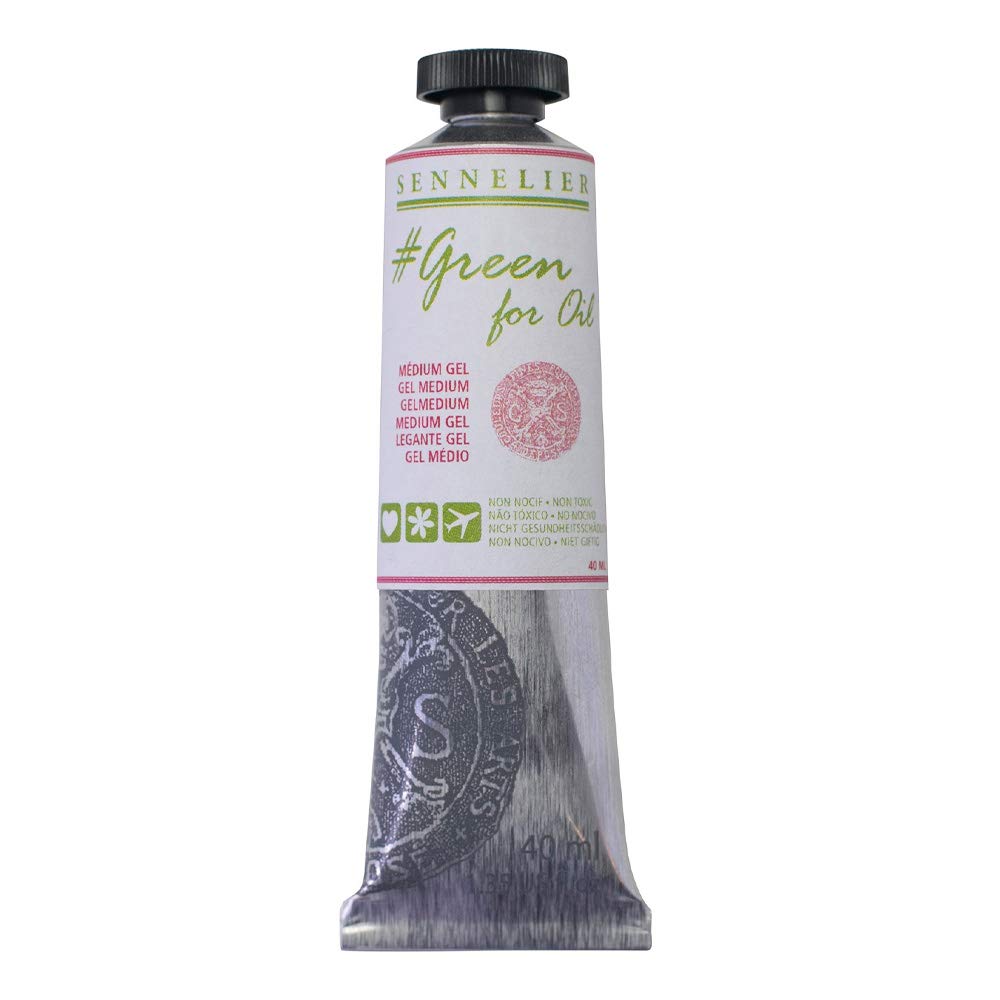 Sennelier Green For Oil Paint 40Ml Gel Medium