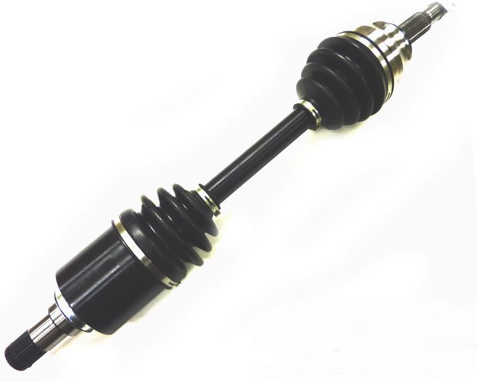DTA MI2855 Front Left, Driver Side - New Premium CV Axle (Drive Axle Assembly) Compatible with 2007-2011 Mitsubishi Outlander 3.0L Only, Will fit AWD or FWD