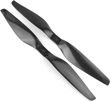 8055 9055 1055 1155 1255 1355 1455 1555 3K Carbon Fiber Propeller CW CCW CF Prop Con for Multicopter Quadcopter Hexacopter for DIY Drone Kit (15 x 5.5,10 Pairs)