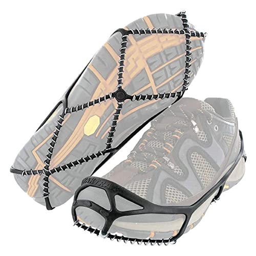 ZYuan 1 Paire De Poignées Neige Glace Crampons Neige Crampons Antidérapants Crampons Glace Chaussures Poignées Traction Crampons Glace Crampons pour Bottes Randonnée Marcheur (Size : L 41-46) Cover