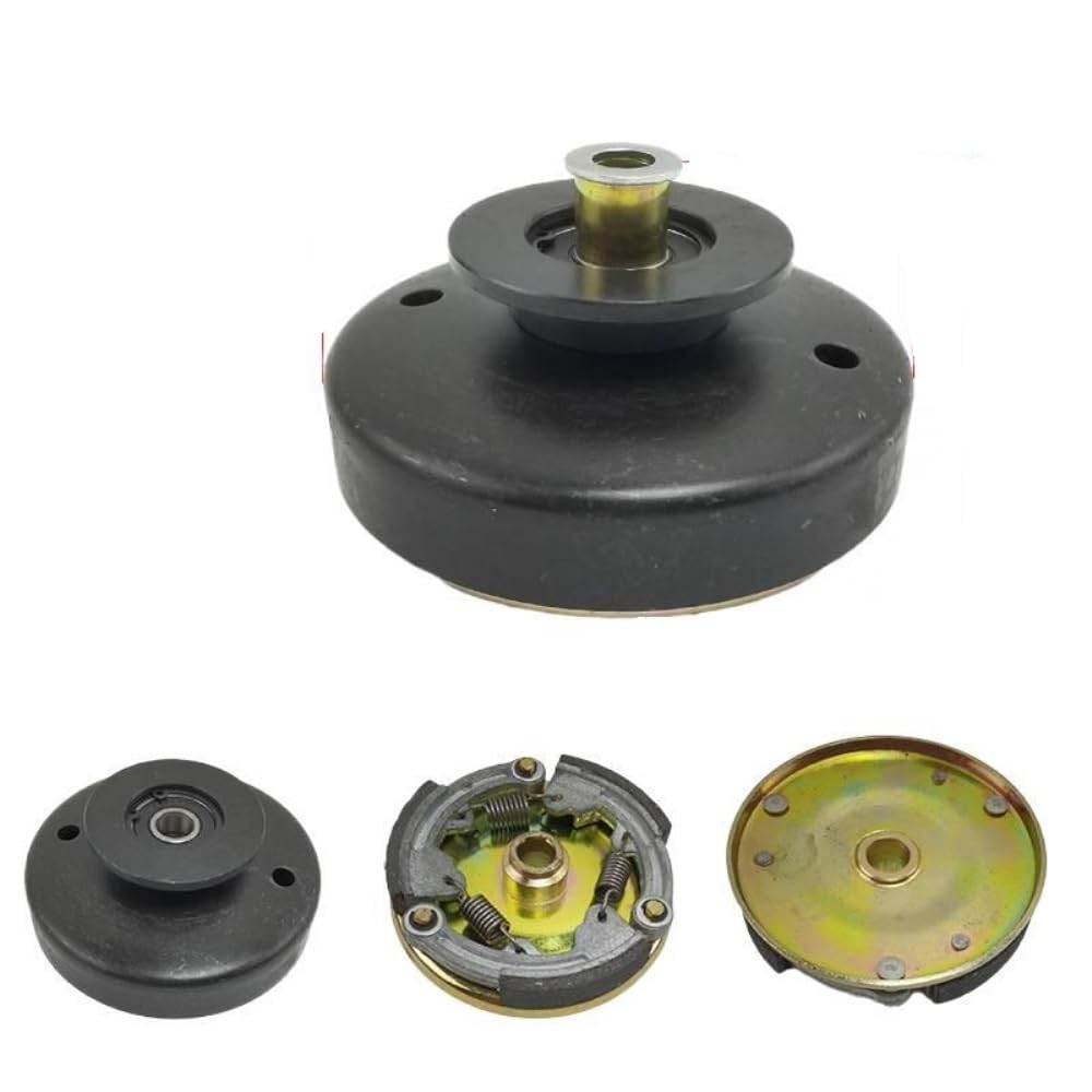 Conjunto de Embrague Apto for Piezas de Motor 152F 154F Vertical 168F 170F 20 Ranura única de Eje de Llave Plana(152F 154F)