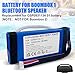 7.4V Replacement Battery Compatible wtih Boombox 1 Bluetooth Speaker, Replacement for GSP0931134 01 Battery, Lithium Polymer (NOT Compatible with Boombox 2)