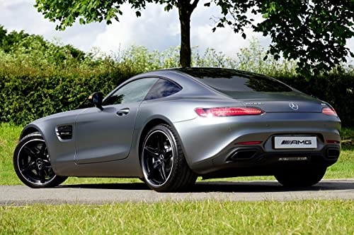 Image of HOME13 Vinyl Matellic Car Wrap Sticker Sheet Roll Air Release Bubble Free Wrap Sticker (12x46 Inches, Silver Metallic)
