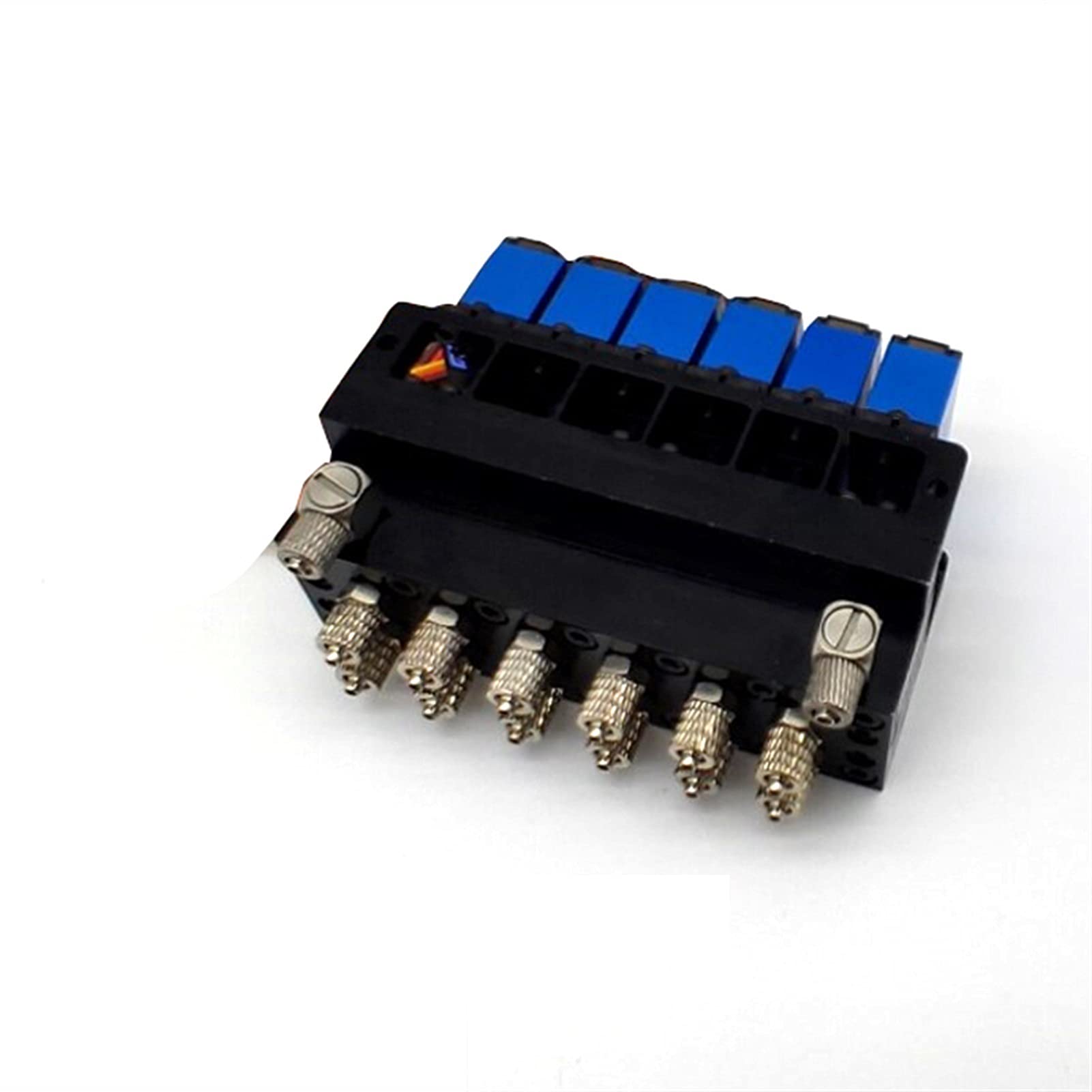 Buy DAPENGNIAO RC model hydraulic directional valve model hydraulic valve excavator hydraulic